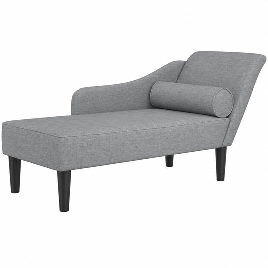 Elegante Chaiselongue aus Kunstleder mit stabilem Holzrahmen für maximalen Komfort im Wohnzimmer