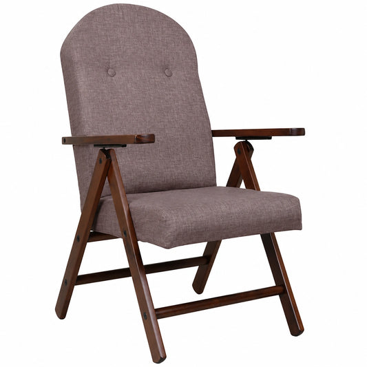 Verstellbarer Sessel Amalfi oder Campania in Grau - Stoff, Einfarbig, 60x108 cm