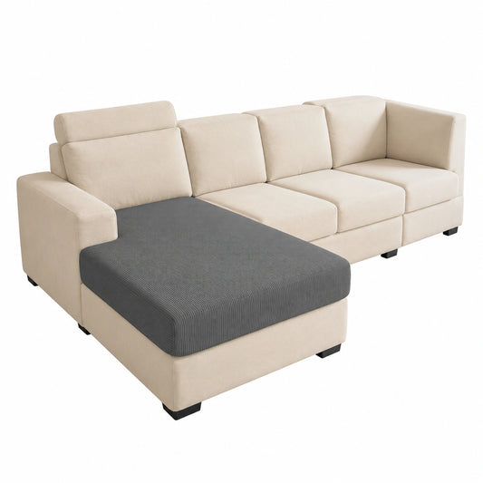 Vicloon Sofahusse Stretch, rutschfest & waschbar, universell & strapazierfähig, ideal für Haustiere, Chaiselongue-Bezug